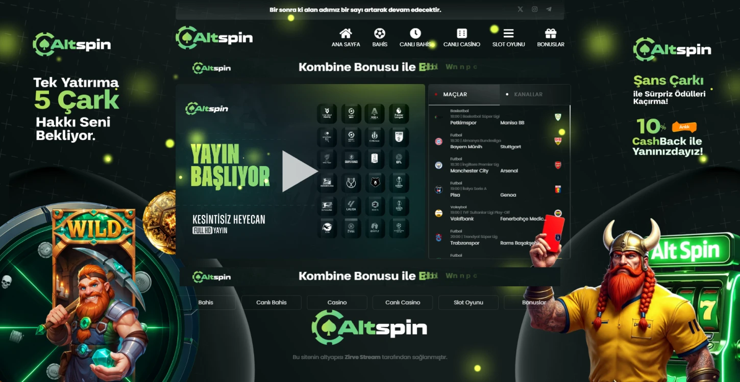 Altspin tv ekran görüntüsü