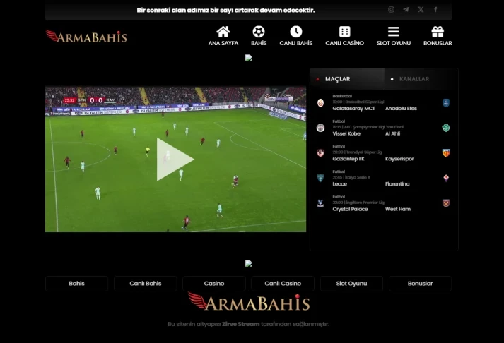 Arma Tv ekran görüntüsü