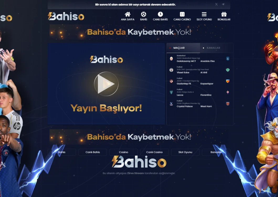Bahiso Tv ekran görüntüsü