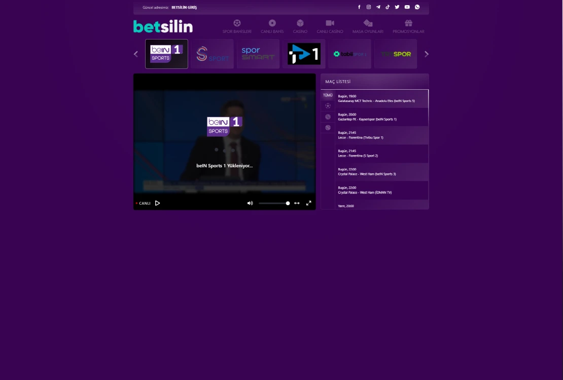 Betsilin Tv ekran görüntüsü