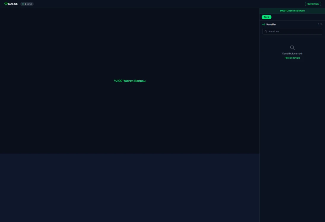 Gambi Tv ekran görüntüsü