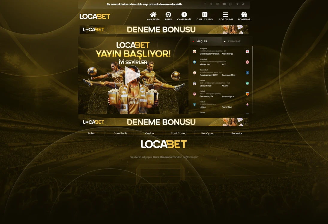 Locabet Tv ekran görüntüsü
