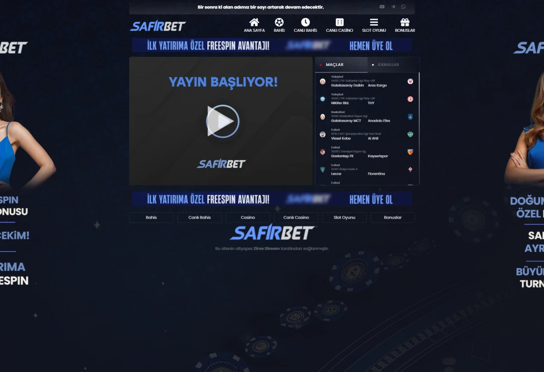 Safir Tv ekran görüntüsü