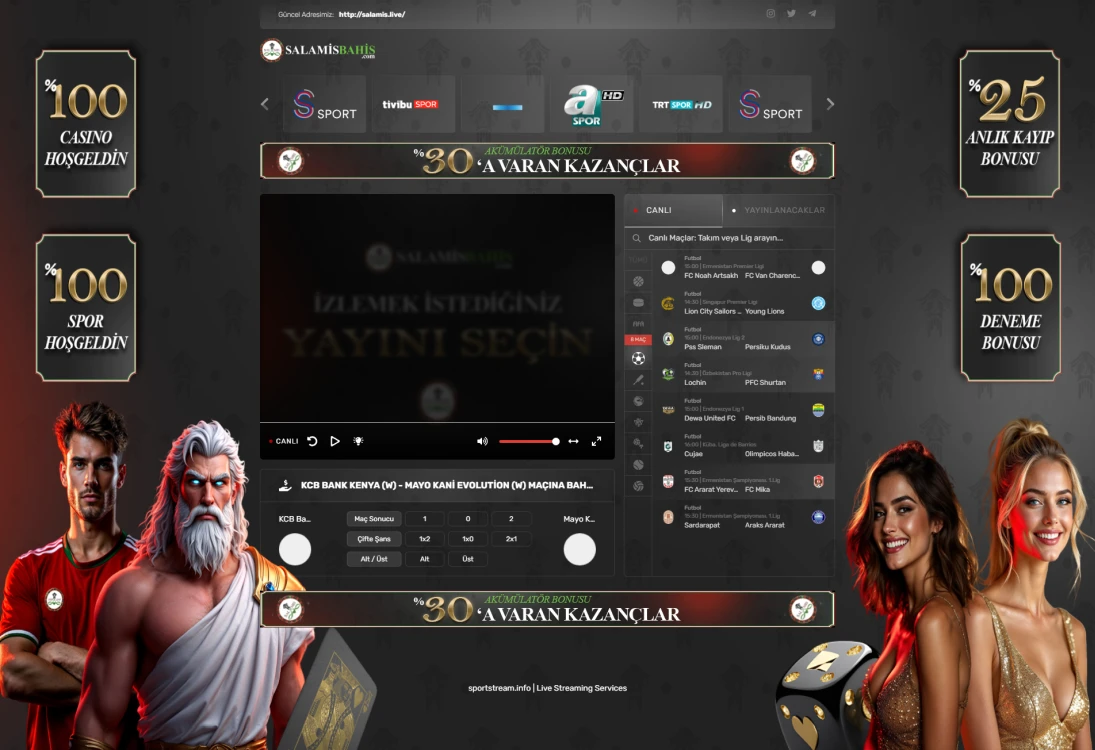 Salamis Tv ekran görüntüsü