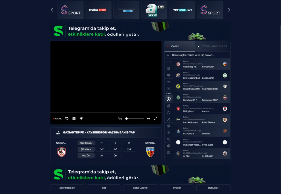 Sohobet Tv ekran görüntüsü