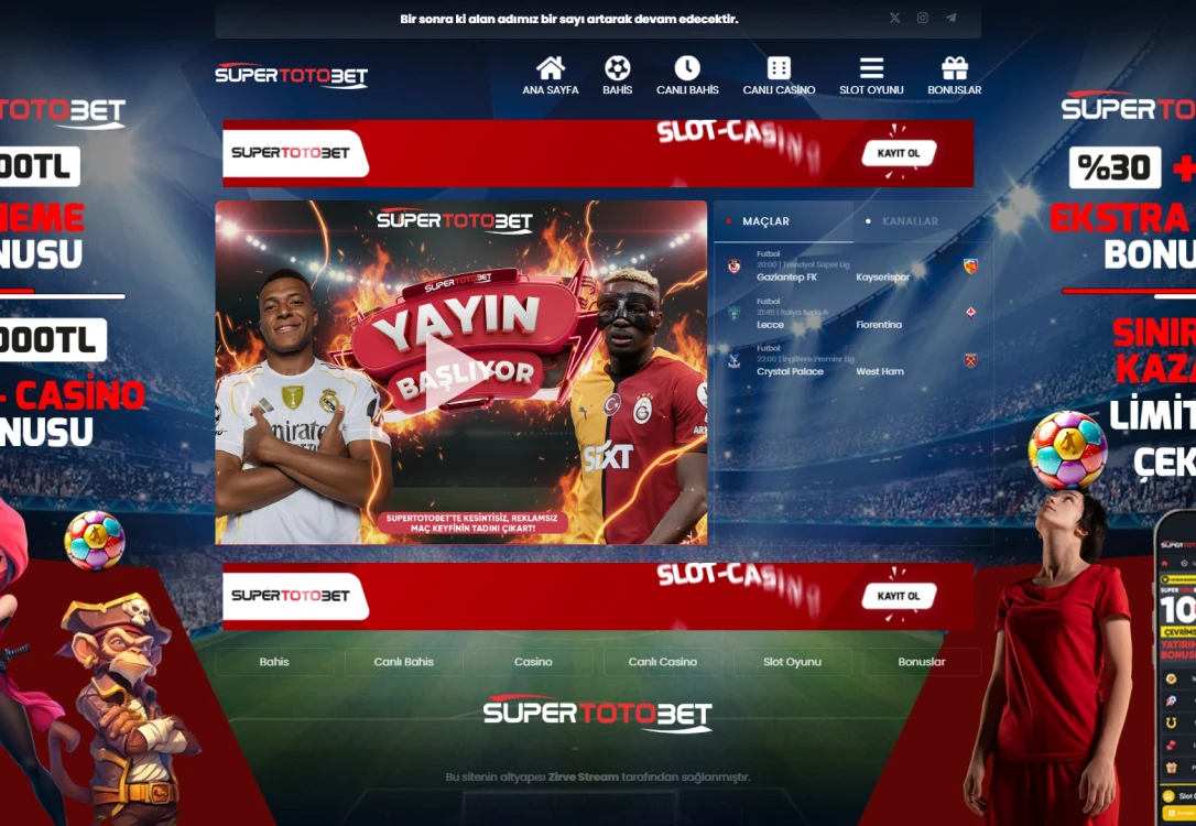 Supertotobet Tv ekran görüntüsü