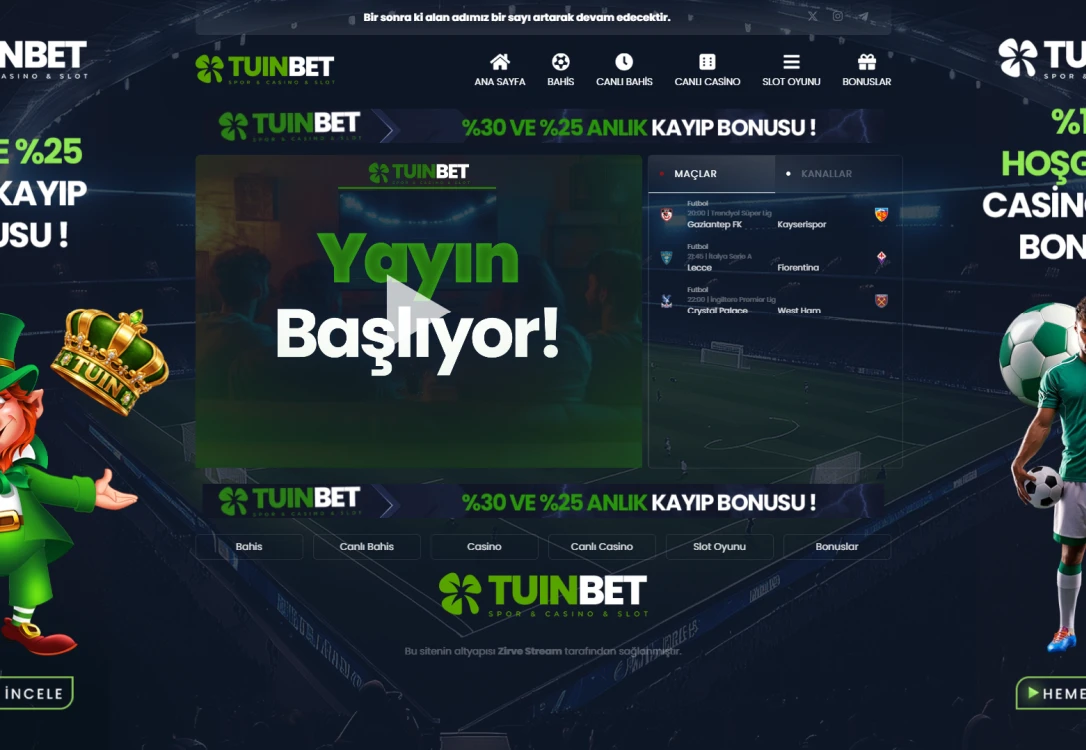 Tuinbet Tv ekran görüntüsü